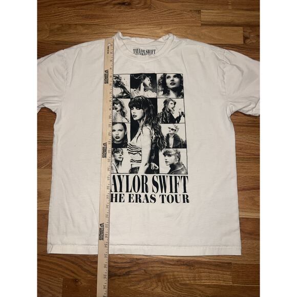 Taylor Swift Shirt Adult Small The Eras Tour Official Cream Beige - Picture 5 of 8